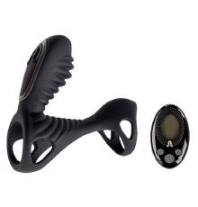 Вибронасадка на член Adrien Lastic Gladiator с пультом ДУ, размер F, стимуляция клитора и точки G