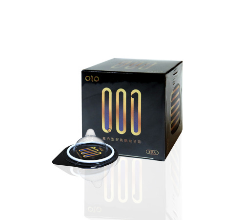 Презервативы полиуретановые OLO 001 (3 шт. )