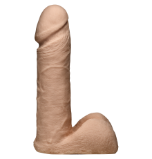 Фаллоимитатор Doc Johnson Vac-U-Lock - 6 Inch ULTRASKYN Cock White, диаметр 4,3см