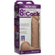 Фаллоимитатор Doc Johnson Vac-U-Lock - 8 Inch ULTRASKYN Cock White, диаметр 5,1см