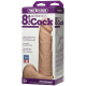 Фаллоимитатор Doc Johnson Vac-U-Lock - 8 Inch ULTRASKYN Cock White, диаметр 5,1см