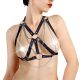 Женская портупея Art of Sex - Aiden Leather harness, Черная XS-M