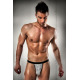 Мужские стринги с леопардовым принтом Passion 013 THONG XXL/XXXL
