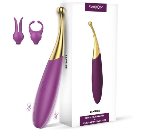 Універсальний вібратор Svakom Beatrice, 4 варіанти використання