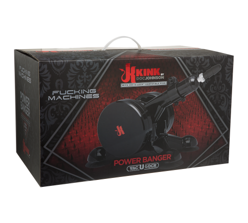 Секс машина Doc Johnson Kink - Fucking Machines Power Banger с креплением Vac-U-Lock
