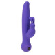 Вибратор-кролик с сенсорным управлением и ротацией Touch by SWAN - Duo Purple, глубокая вибрация