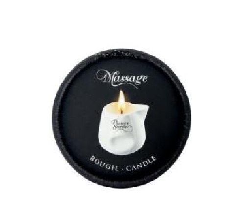 Масажна свічка Plaisirs Secrets Strawberry Daiquiri (80 мл) подарункове паковання, керамічний посуд