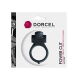 Ерекційне кільце Dorcel Power Clit Black V2 з вібрацією та язичком з щіточкою