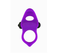 Эрекционное виброкольцо Adrien Lastic Lingus MAX Violet с язычком для стимуляции клитора