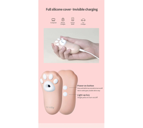 Вакуумный клиторальный стимулятор Otouch Cici Kitty