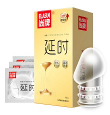 Ультратонкие презервативы Elasun с эффектом пролонгагации (10 шт.)