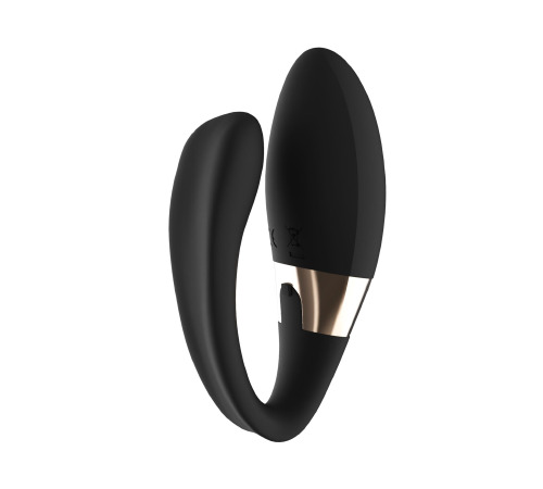 Вибратор для пар LELO Tiani Duo Black, 2 мотора, пульт ДУ