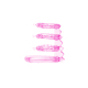 Насадка на член 4 Кільця, колір Рожевий, гель