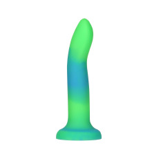 Светящийся в темноте фаллоимитатор ADDICTION Rave 8″ Glow in the Dark Dildo Blue Green, 20,3 см
