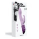 Вібратор-кролик Love To Love Hello Rabbit Violet з гнучким стовбуром і стимуляцією точки G, 2 мотори