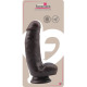 Фалоімітатор c подвійною щільністю ALL TIME FAVORITES DUAL DENSITY DILDO BROWN
