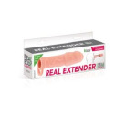 Насадка на член Real Body - Real Extender DICKY с закрытой головкой и кольцом для мошонки