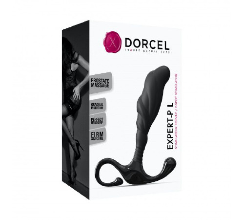 Ручний ергономічний масажер простати Dorcel Expert P size M