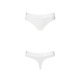 Трусики-бразилиана из хлопка Passion PS005 PANTIES white, size L