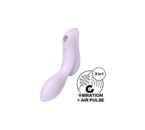 Вакуумный клиторальный стимулятор Satisfyer Curvy Trinity 2 Violet
