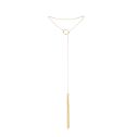 Цепочка для тела Bijoux Indiscrets Magnifique Tickler Pendant Chain - Gold, украшение для тела