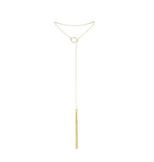 Цепочка для тела Bijoux Indiscrets Magnifique Tickler Pendant Chain - Gold, украшение для тела