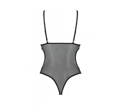 Боди с ажурным лифом Christa Body black XXL/XXXL — Passion