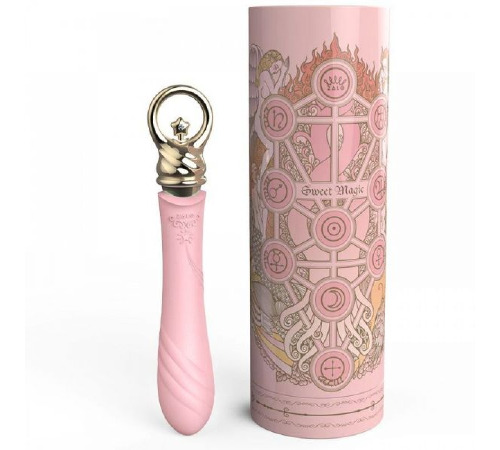 Вібромасажер із функцією підігріву ZALO COURAGE, Fairy Pink