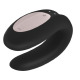 Смарт-вибратор для пар Satisfyer Double Joy Black с широким клиторальным стимулятором