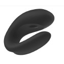 Смарт-вібратор для пар Satisfyer Double Joy Black із широким кліторальним стимулятором