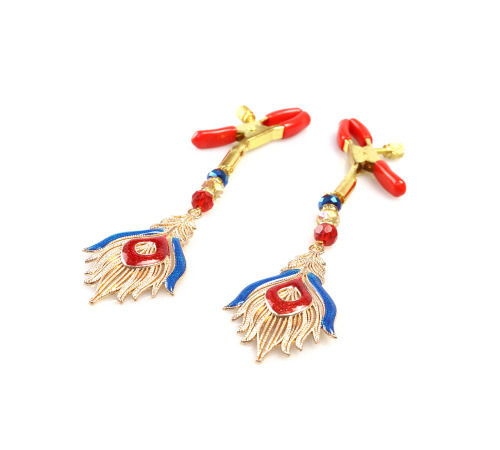 Зажимы для сосков Жар птица, золото