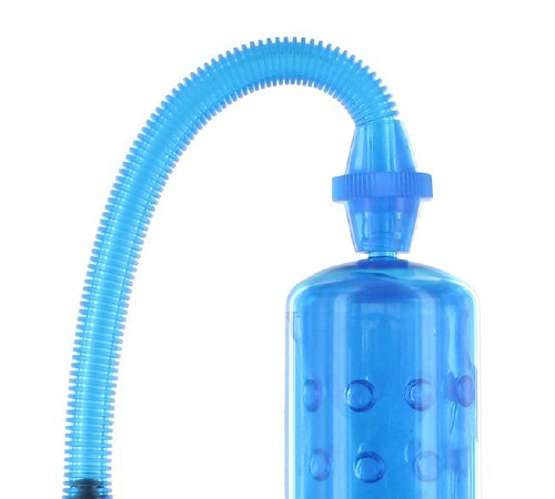 Вакуумная помпа XLsucker Penis Pump Blue для члена длиной до 18см, диаметр до 4см