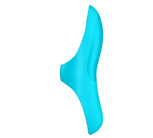 Універсальний вібратор на палець Satisfyer Teaser light blue