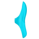 Універсальний вібратор на палець Satisfyer Teaser light blue
