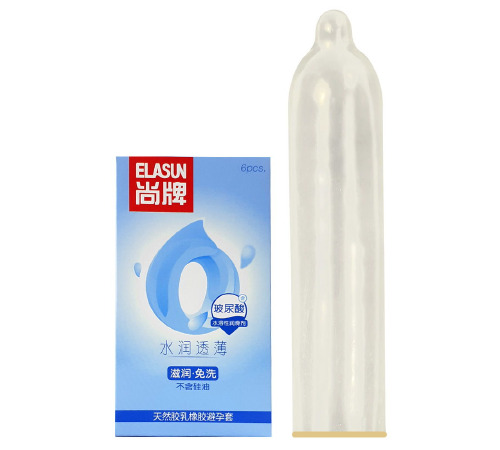 Ультратонкие презервативы Elasun 6 шт