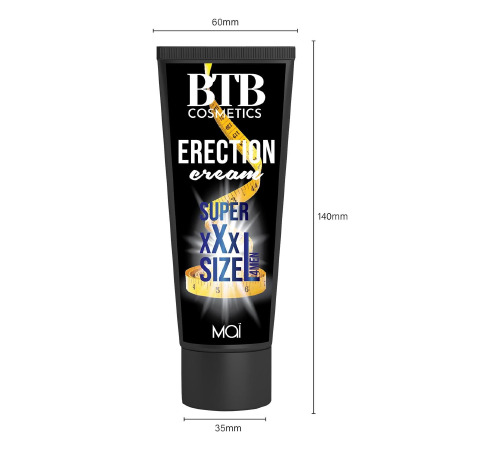 Крем для ерекції та збільшення члена BTB XXL CREAM (100 мл)