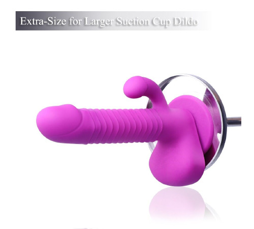 Кріплення для фалоімітаторів на присосці для секс-машин Hismith Suction Cup Adapter 4.5″ KlicLok - S