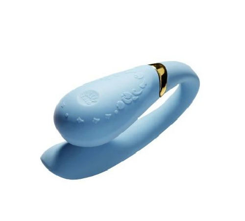 Вибромассажерс функцией управления со смартфона  ZALO Fanfan, Royal Blue