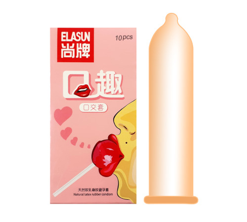 Ультратонкі оральні презервативи Elasun (10 шт)