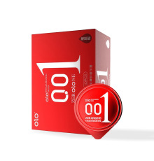 Ультратонкие Презервтивы ZER OLO NE Gyaluronic 001, с разогревающим и возбуждающим эффектом