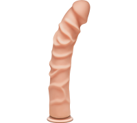 Фалоімітатор Doc Johnson The D - Ragin D - 10 Inch Without Balls - ULTRASKYN, діаметр 3,8 см