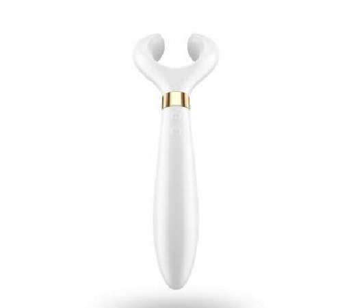 Вібратор для пар Satisfyer Endless Fun White, три мотора, багатофункціональний