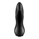 Анальная смарт-вибропробка с жемчужным массажем Satisfyer Rotator Plug 1+ Black