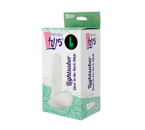 Фаллоимитатор светящийся в темноте LIGHTSABER