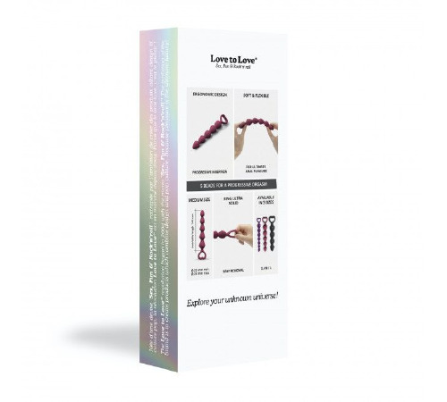 Анальная цепочка Love To Love BING BANG M - PLUM STAR