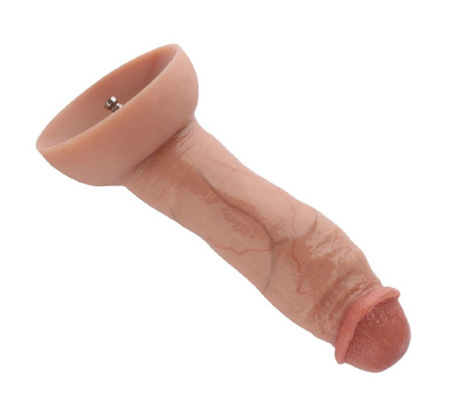 Гиперреалистичный силиконовый фаллоимитатор для секс-машин Hismith Hyper Realistic Silicone Dildo