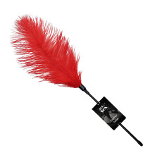 Щекоталка со страусиным пером  Art of Sex - Feather Tickler, цвет Красный