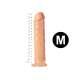 Гелевий реалістичний фалоімітато Denis розмір M, Довжина 17,5 см, Діаметр 3,5 см, Тілесний