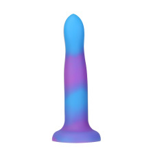 Светящийся в темноте фаллоимитатор ADDICTION Rave 8″ Glow in the Dark Dildo Blue Purple, 20,3 см