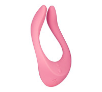 Вибратор для пар Satisfyer Endless Joy Pink, 3 независимых мотора, многофункциональный